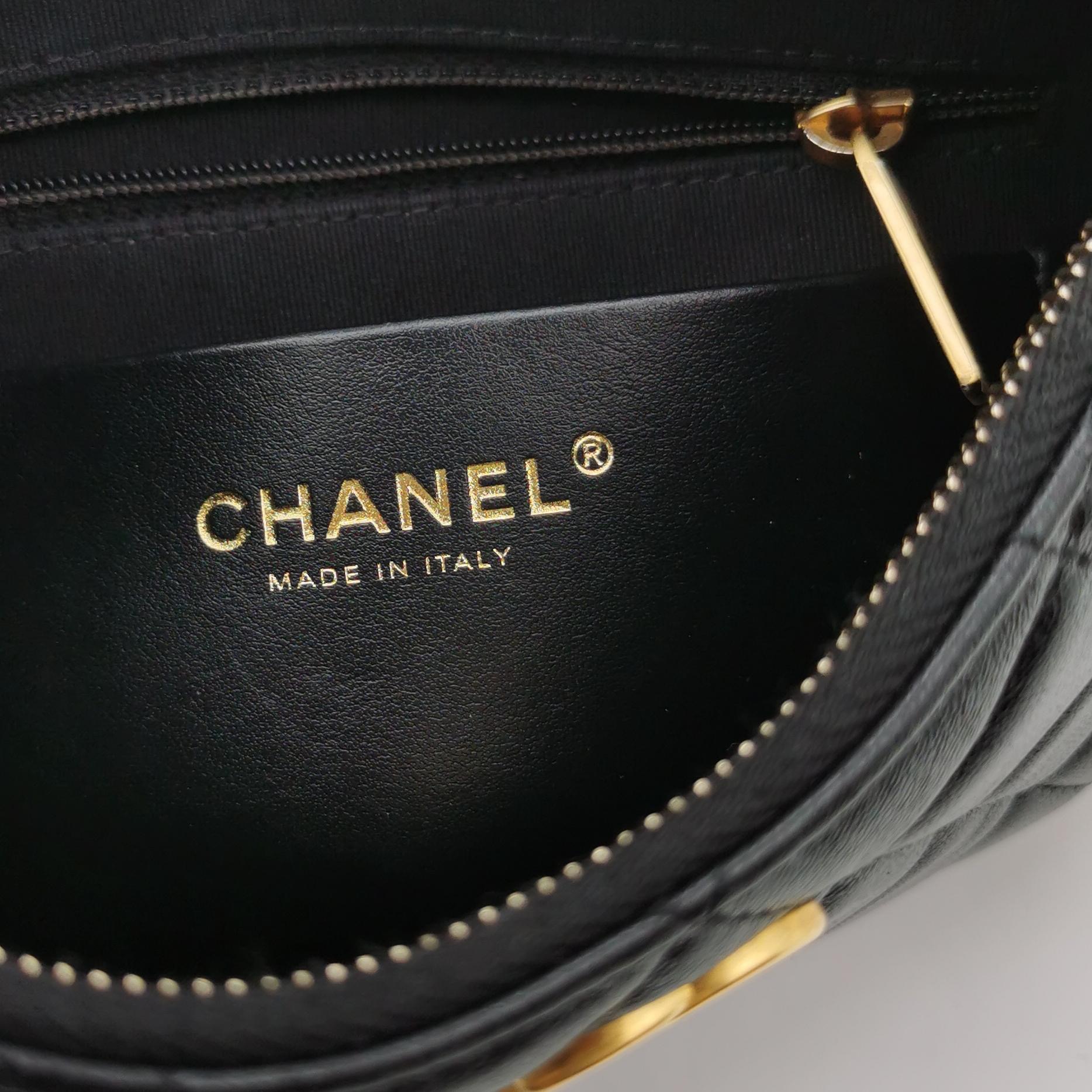 Chanel CC Chain Around Hobo Quilted Lambskin