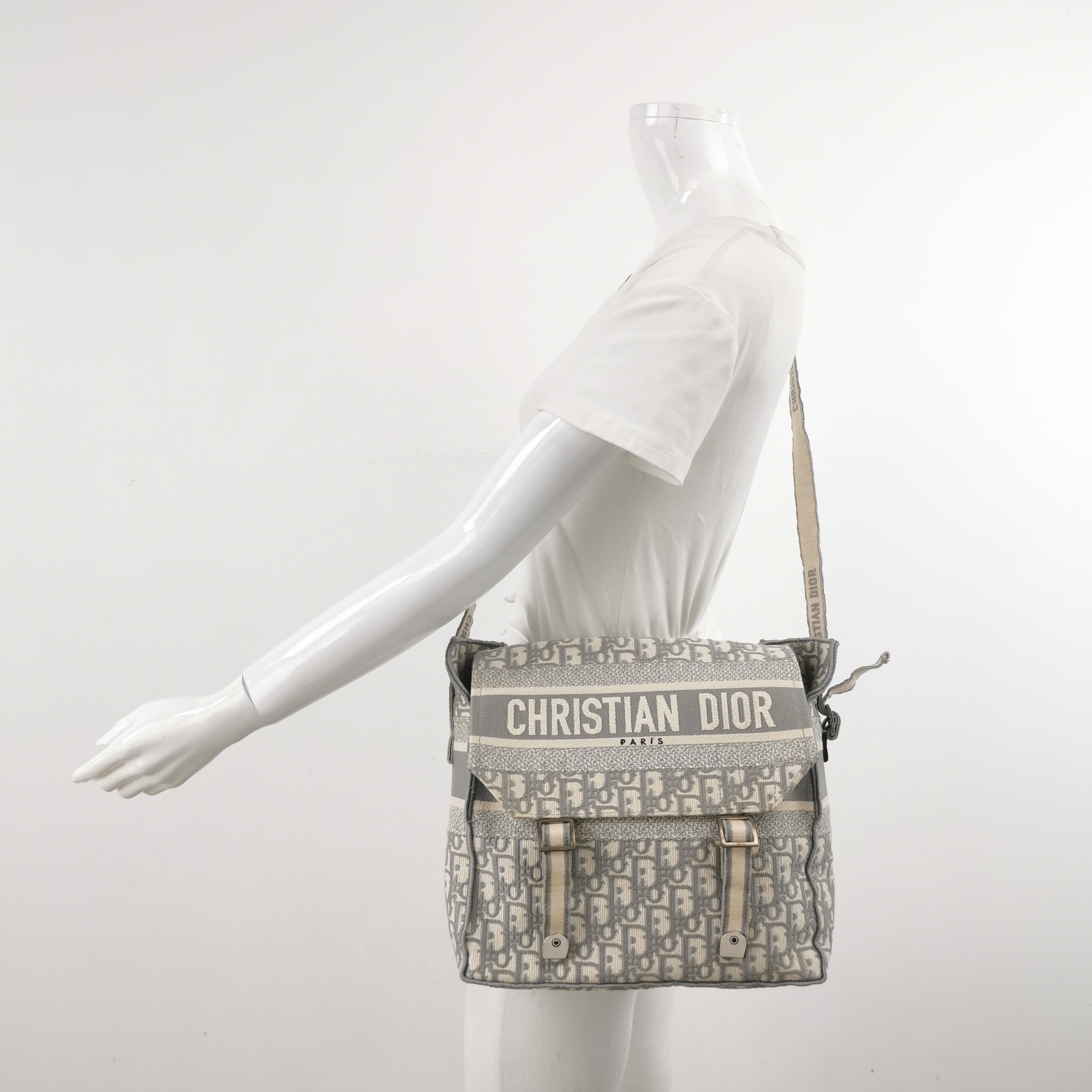 Christian Dior Diorcamp Messenger Bag Oblique Canvas — alternate view
