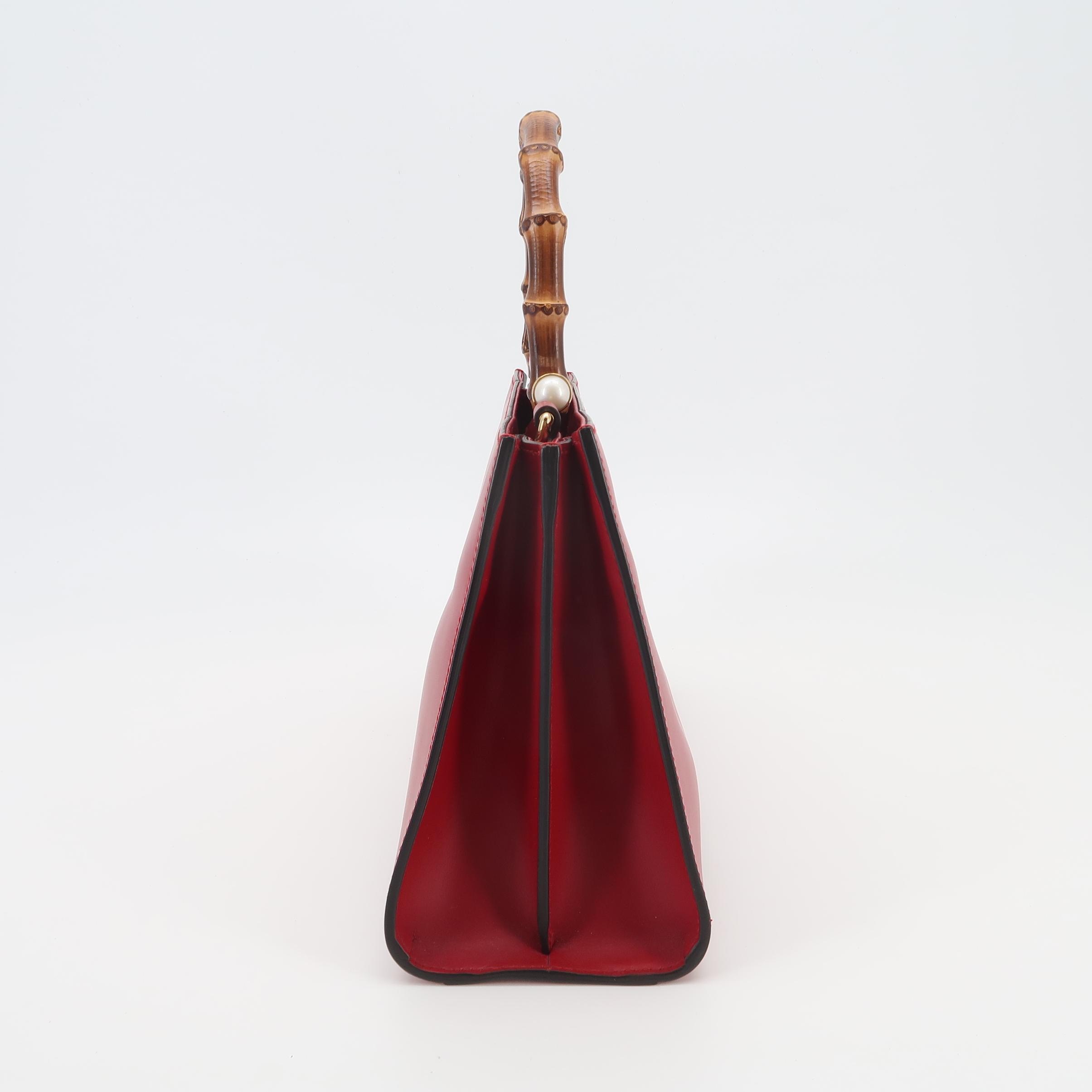 Gucci Nymphaea Top Handle Bag Leather Small — photo 4 of 25