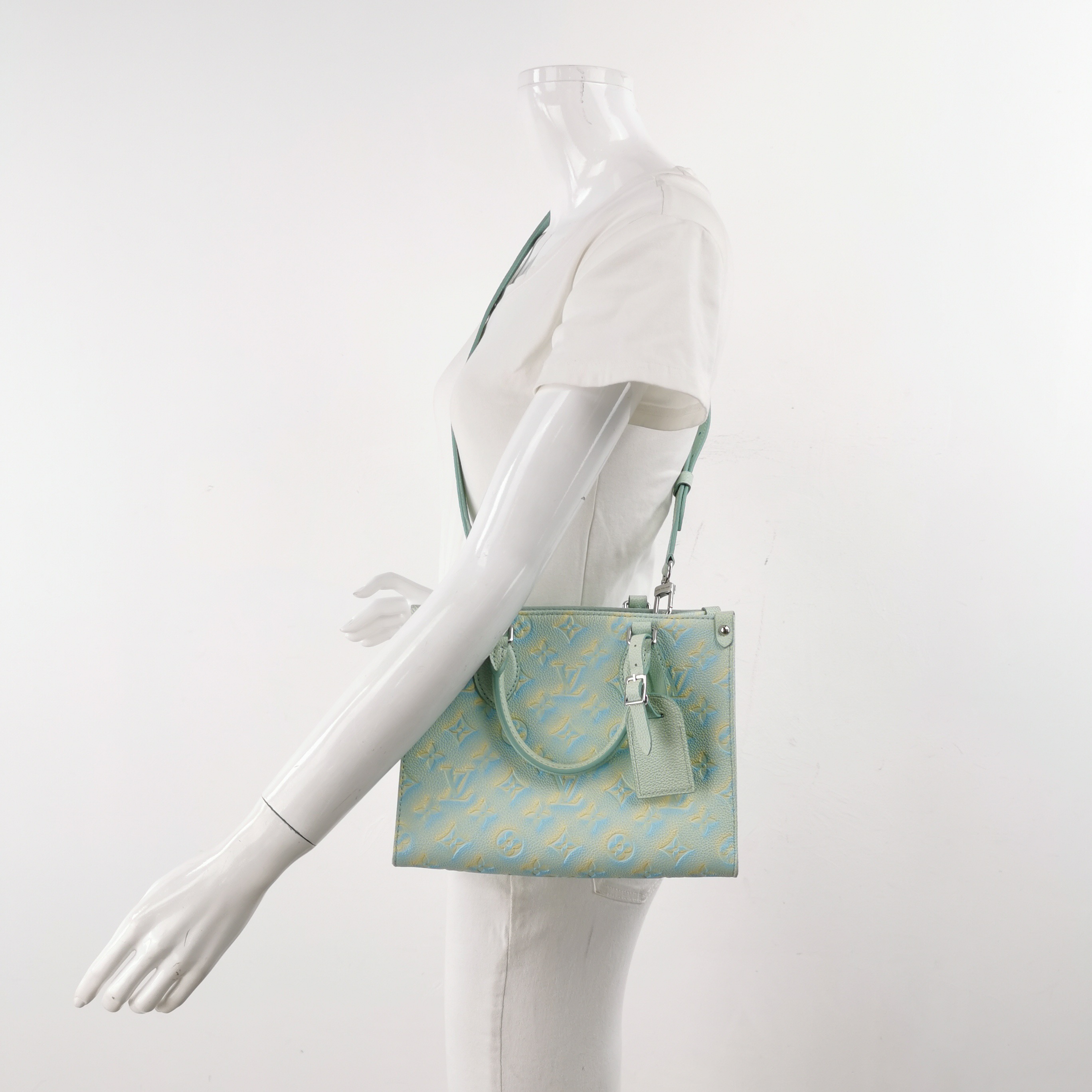 Louis Vuitton(LV) OnTheGo Tote Stardust Monogram Empreinte Leather PM — alternate view