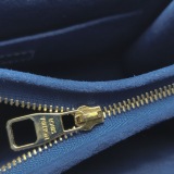 Louis Vuitton(LV) Dauphine Shoulder Bag Monogram Jacquard Denim MM — thumbnail 10