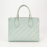 Louis Vuitton(LV) OnTheGo Tote Stardust Monogram Empreinte Leather PM — thumbnail 3