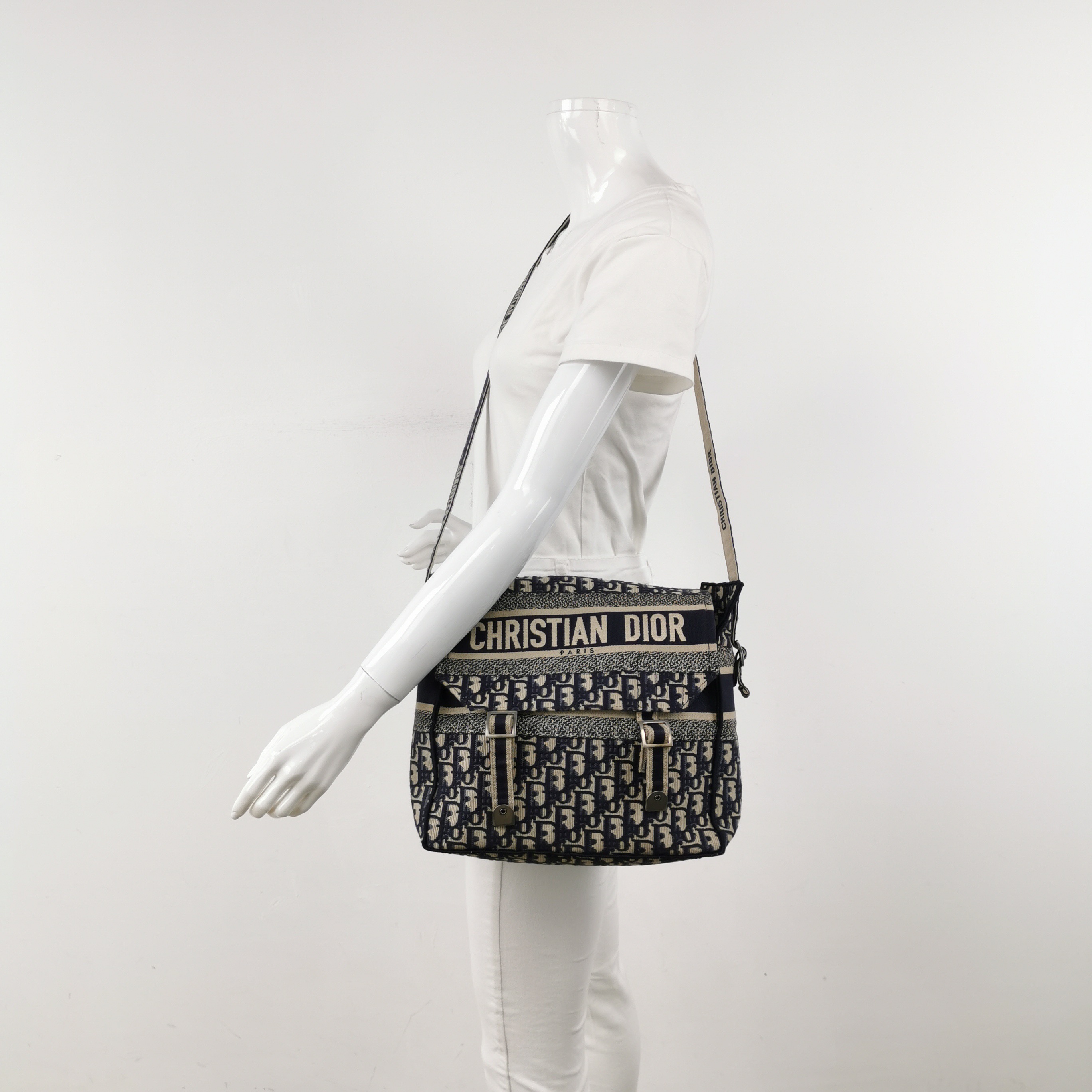 Christian Dior Diorcamp Messenger Bag Oblique Canvas — alternate view