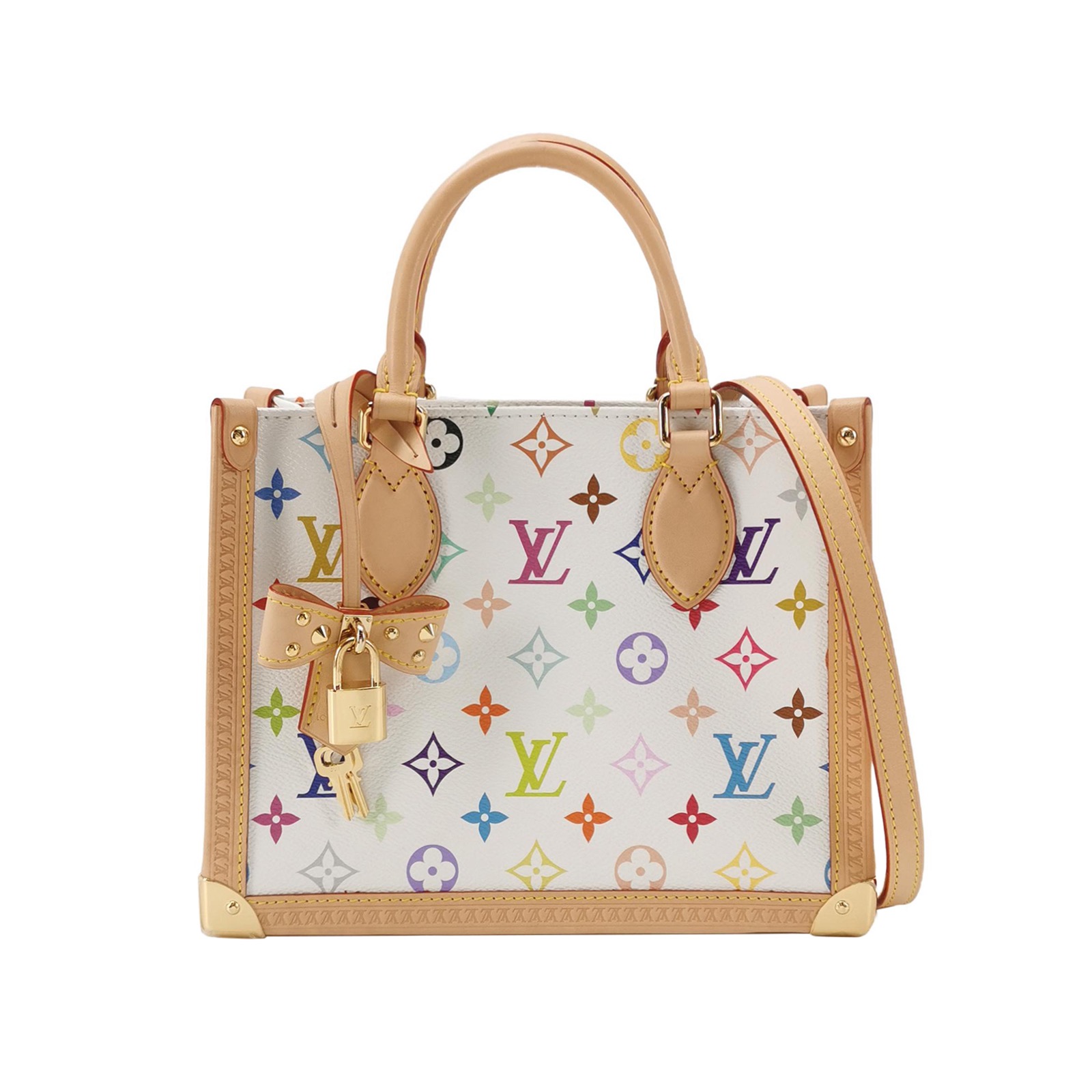 Louis Vuitton(LV) × Tm Onthego Pm Monogram Coated Canvas White — photo 1 of 14
