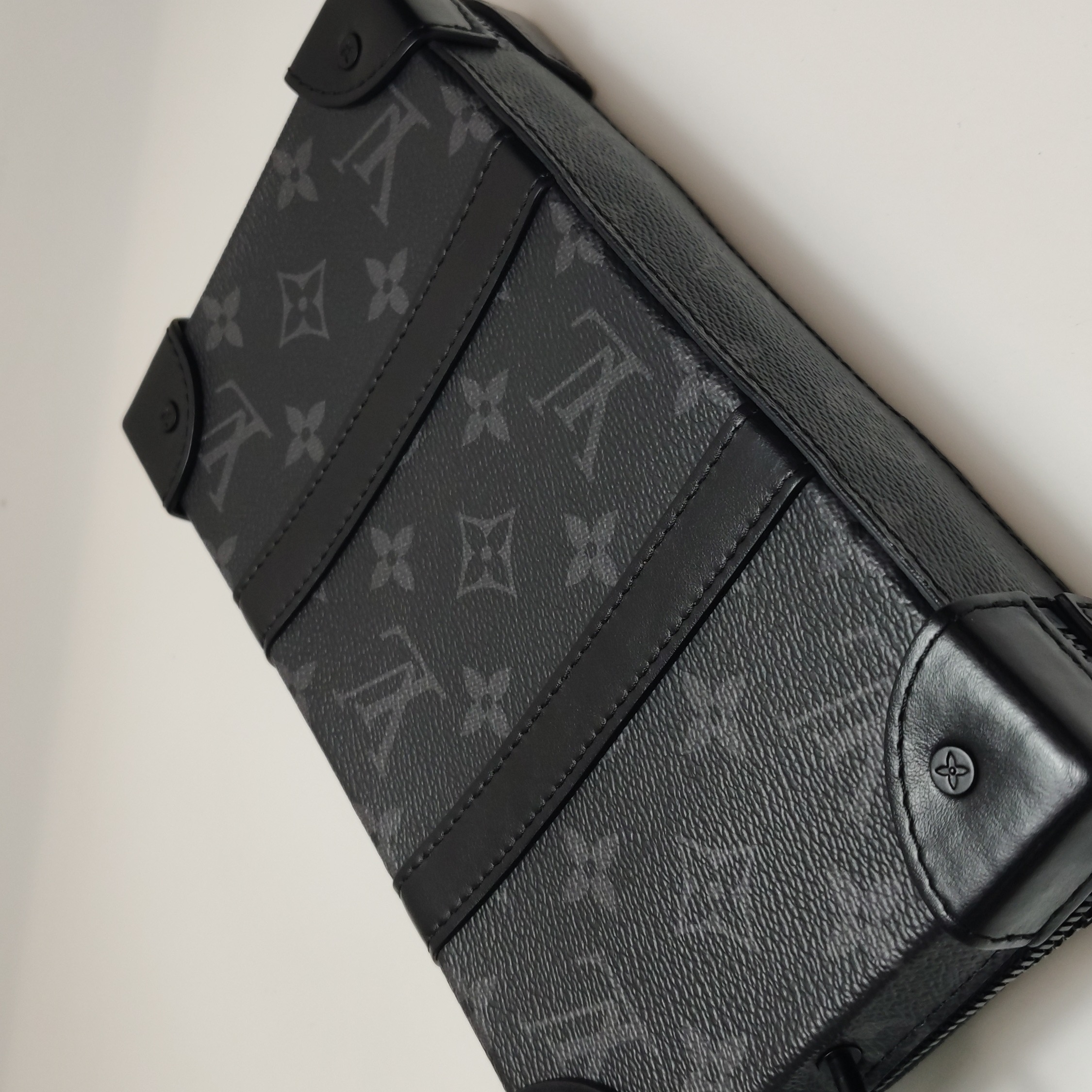 Louis Vuitton(LV) Soft Trunk Wallet Monogram Eclipse Canvas