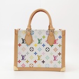 Louis Vuitton(LV) × Tm Onthego Pm Monogram Coated Canvas White — thumbnail 3
