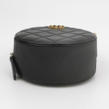 Chanel Chain Infinity Round Clutch with Chain Quilted Lambskin — thumbnail 6