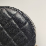 Chanel Chain Infinity Round Clutch with Chain Quilted Lambskin — thumbnail 8