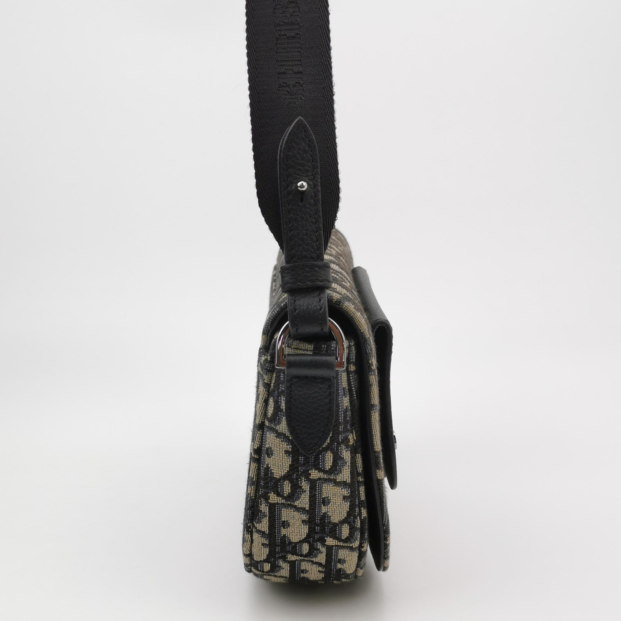 Christian Dior Saddle Messenger Pouch Oblique Canvas — photo 4 of 12
