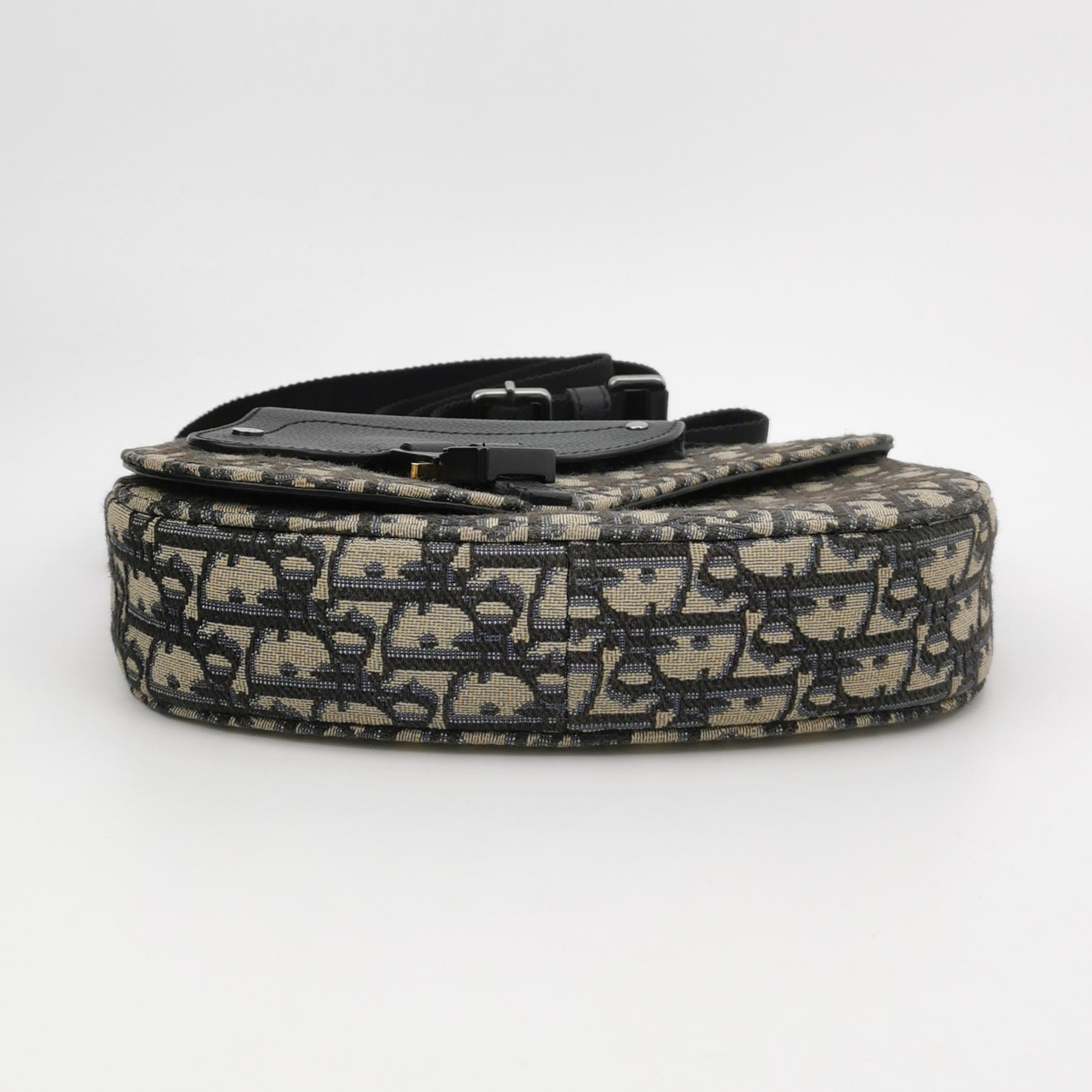 Christian Dior Saddle Messenger Pouch Oblique Canvas — photo 6 of 12