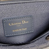 Christian Dior Lady D-Lite Bag Cannage Embroidered Canvas Medium — thumbnail 8