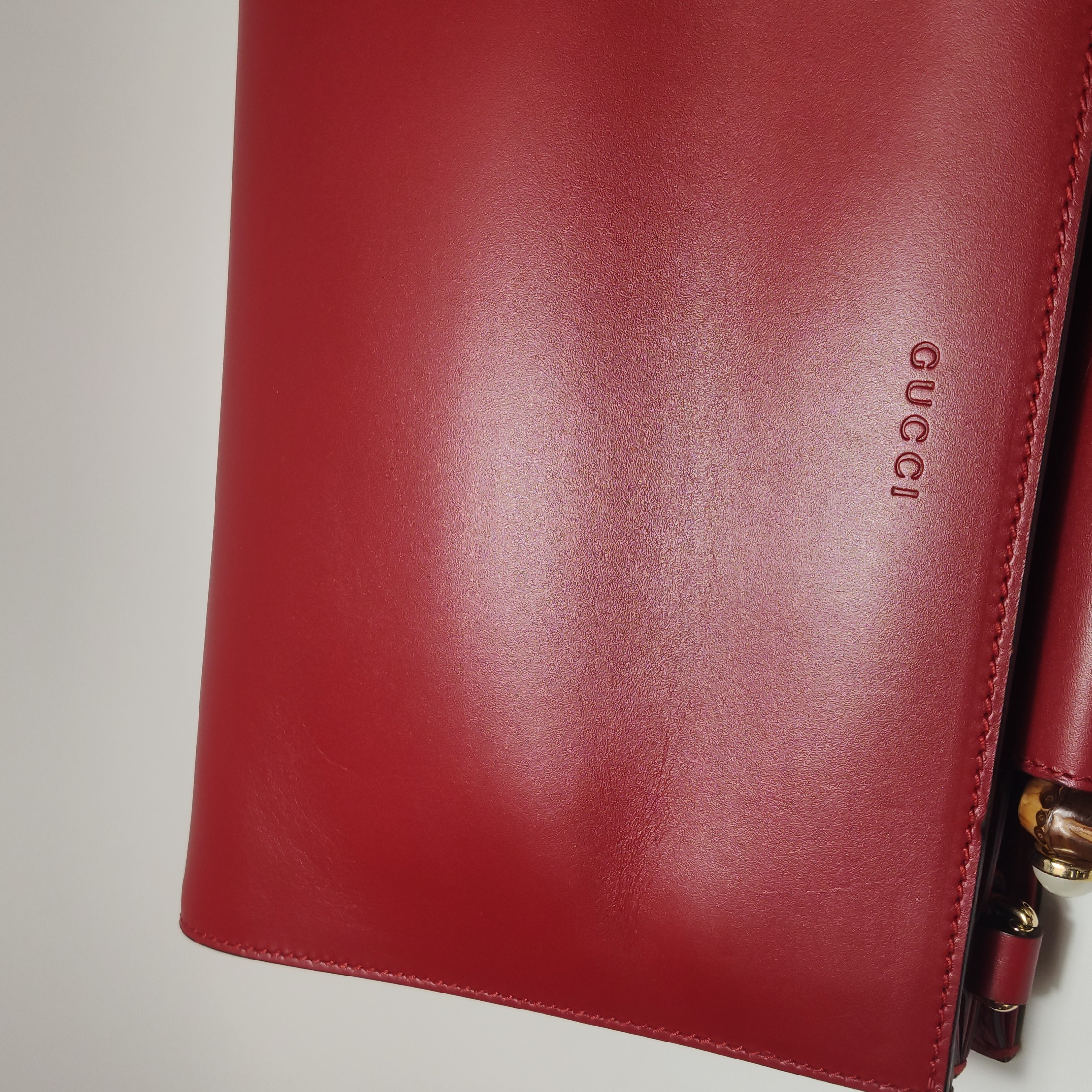 Gucci Nymphaea Top Handle Bag Leather Small — photo 21 of 25