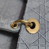 Christian Dior Lady D-Lite Bag Cannage Embroidered Canvas Medium — thumbnail 11