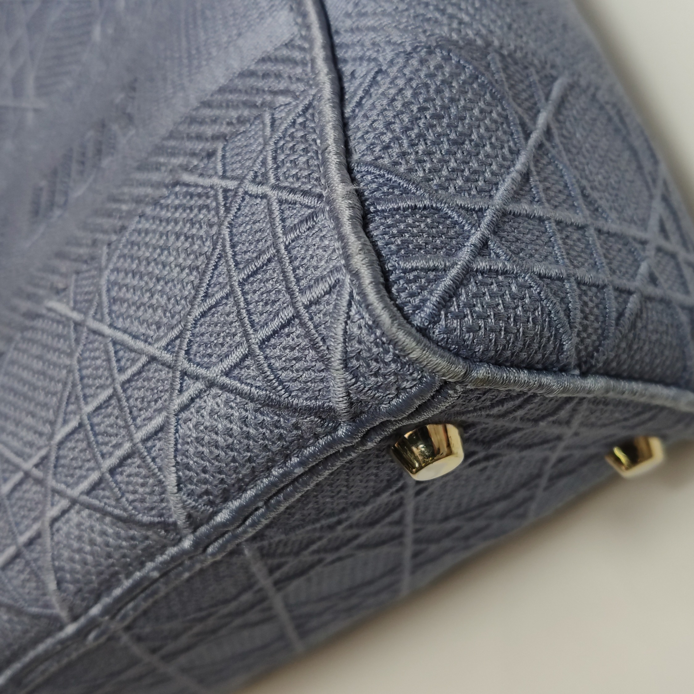 Christian Dior Lady D-Lite Bag Cannage Embroidered Canvas Medium — photo 12 of 15