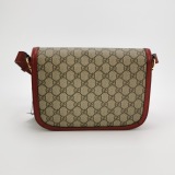 Gucci Horsebit 1955 Shoulder Bag GG Coated Canvas with Leather Small — thumbnail 5