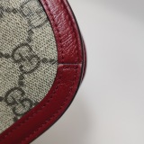 Gucci Horsebit 1955 Shoulder Bag GG Coated Canvas with Leather Small — thumbnail 10