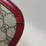 Gucci Horsebit 1955 Shoulder Bag GG Coated Canvas with Leather Small — thumbnail 9