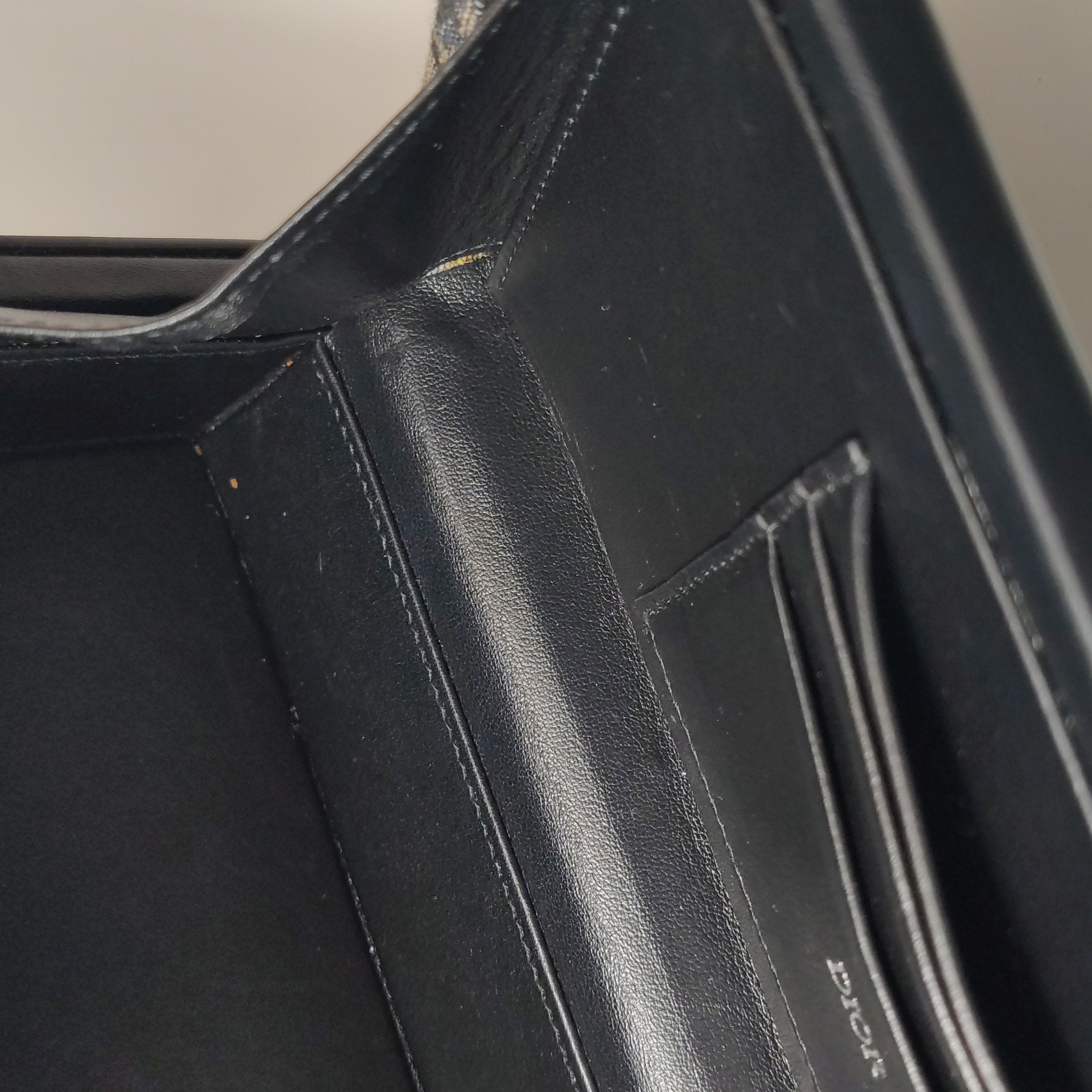 Dior Top Handle Clasp Lock Bag Oblique Canvas and Leather — photo 10 of 25