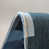 Louis Vuitton(LV) OnTheGo Tote Damier and Monogram Patchwork Denim GM — thumbnail 11