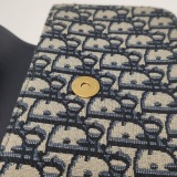 Christian Dior Saddle Chain Wallet Oblique Canvas — thumbnail 7