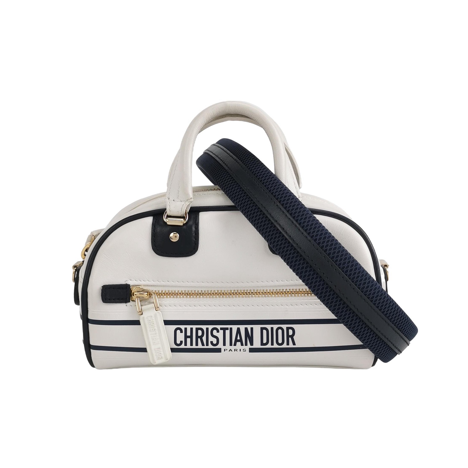Christian Dior Vibe Zip Bowling Bag Leather Mini — photo 1 of 16