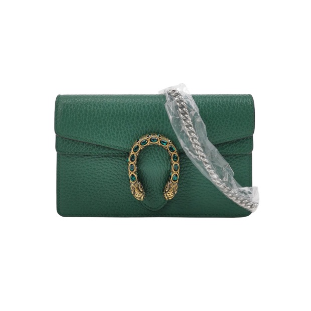 Gucci Dionysus Bag Leather Super Mini — pre-owned, Vierlot