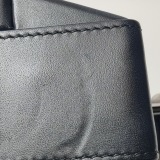 Dior Top Handle Clasp Lock Bag Oblique Canvas and Leather — thumbnail 20