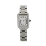 Cartier Tank Solo Quartz Watch Stainless Steel 24 — thumbnail 1