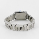 Cartier Tank Solo Quartz Watch Stainless Steel 24 — thumbnail 3