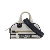 Christian Dior Vibe Zip Bowling Bag Leather — thumbnail 1