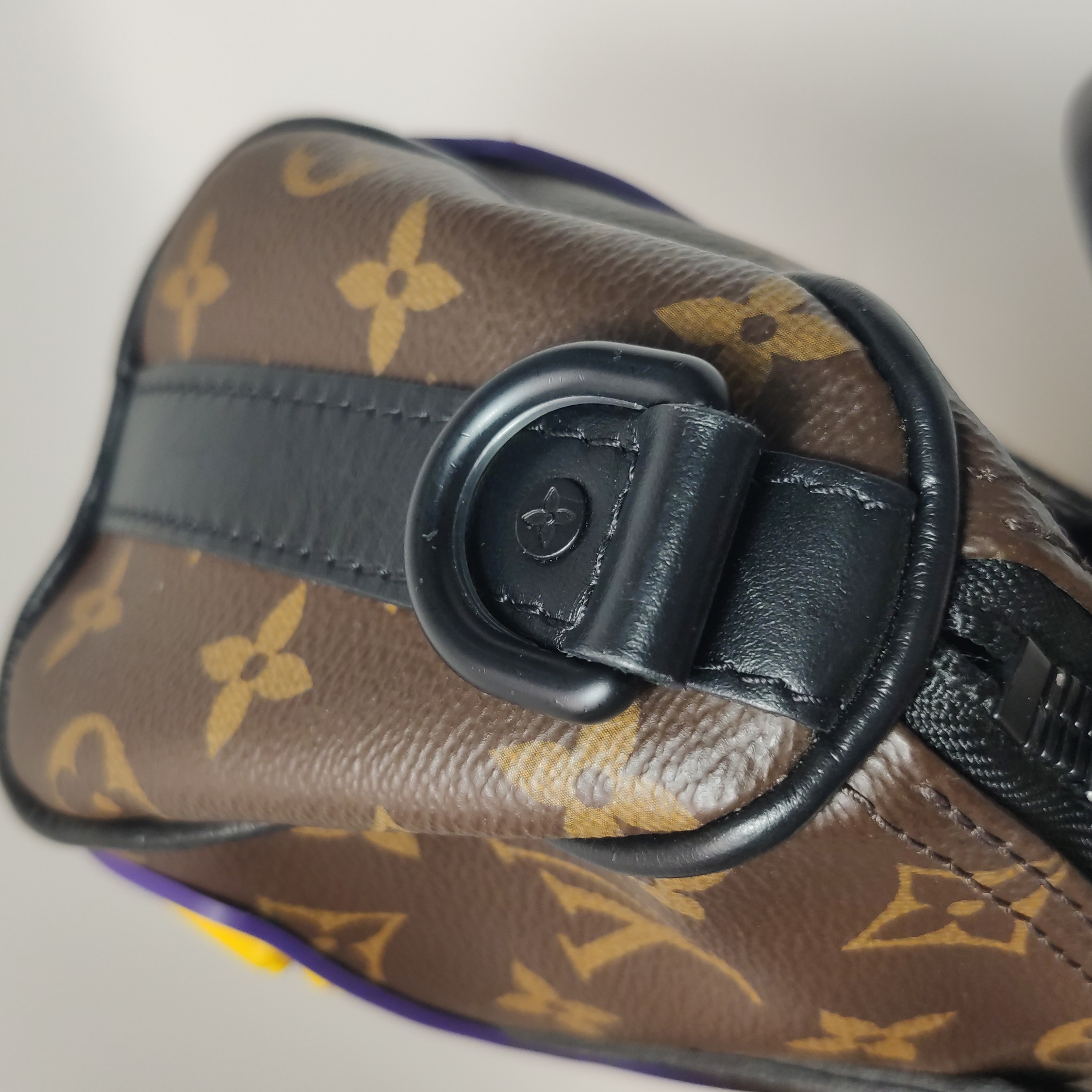 Louis Vuitton(LV) Monogram rubber Keepall XS — photo 9 of 13