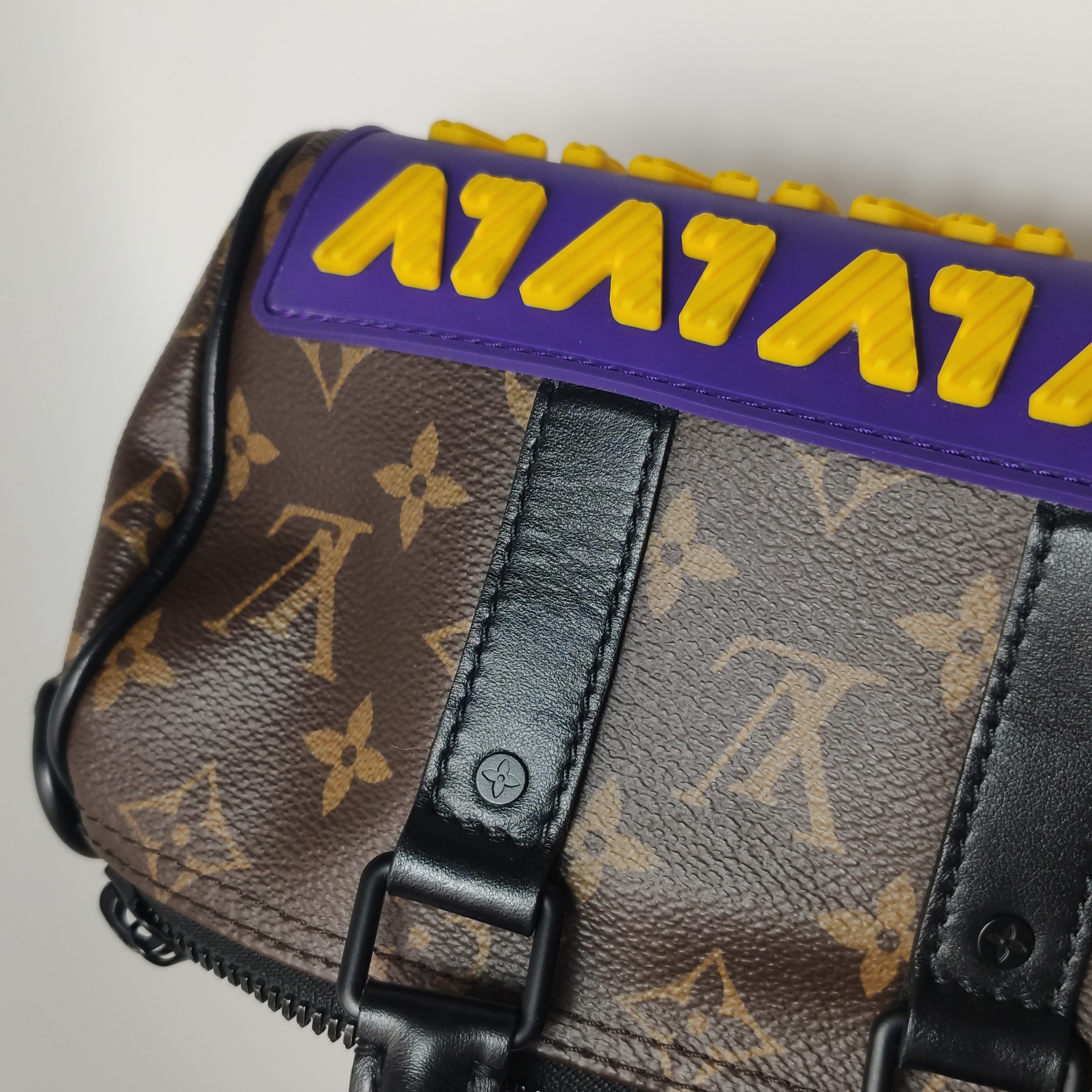 Louis Vuitton(LV) Monogram rubber Keepall XS — photo 8 of 13