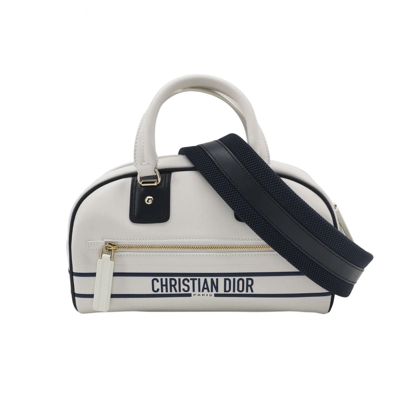 Christian Dior Vibe Zip Bowling Bag Leather Small — photo 1 of 14