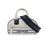Christian Dior Vibe Zip Bowling Bag Leather Small — thumbnail 1