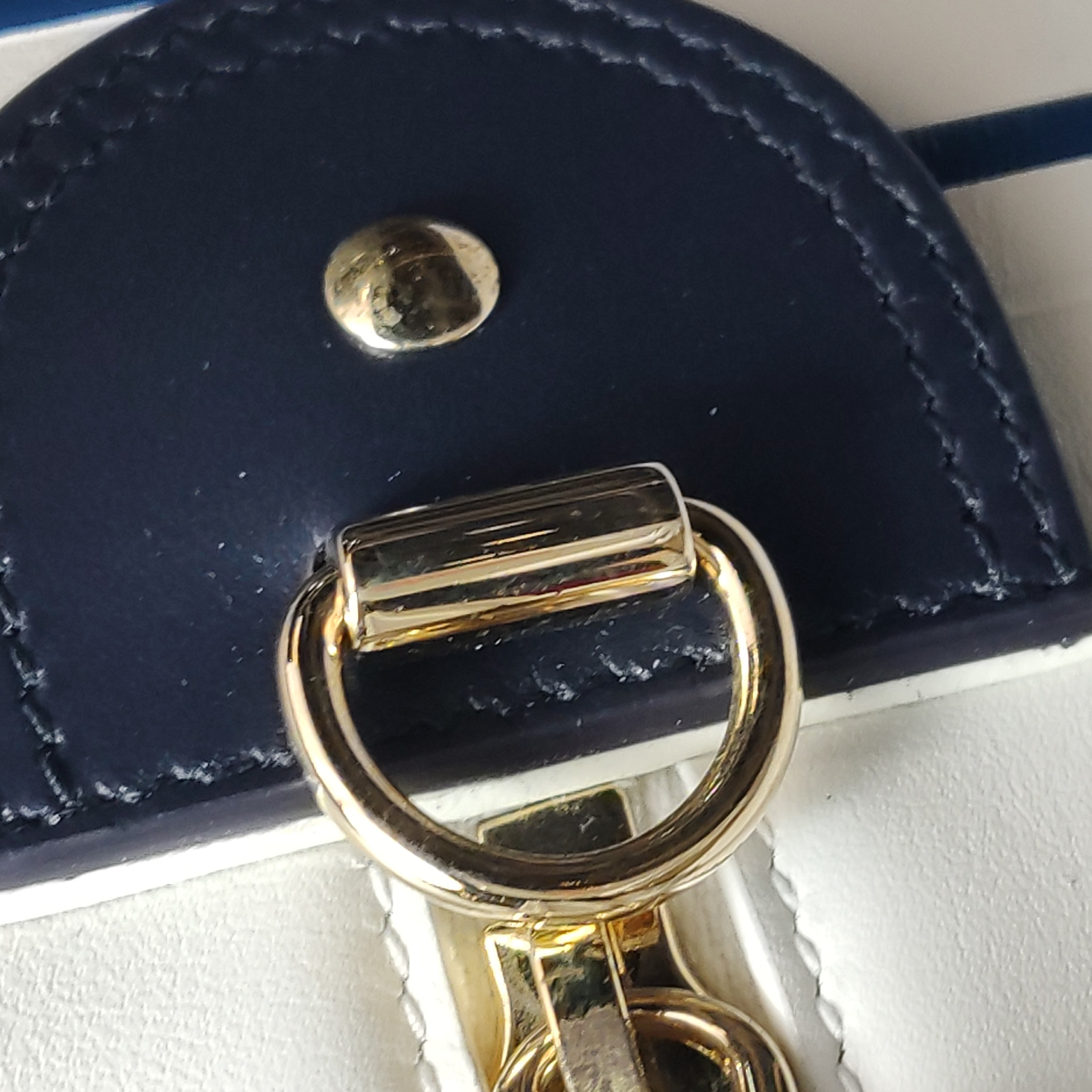 Christian Dior Vibe Zip Bowling Bag Leather Small — photo 10 of 14