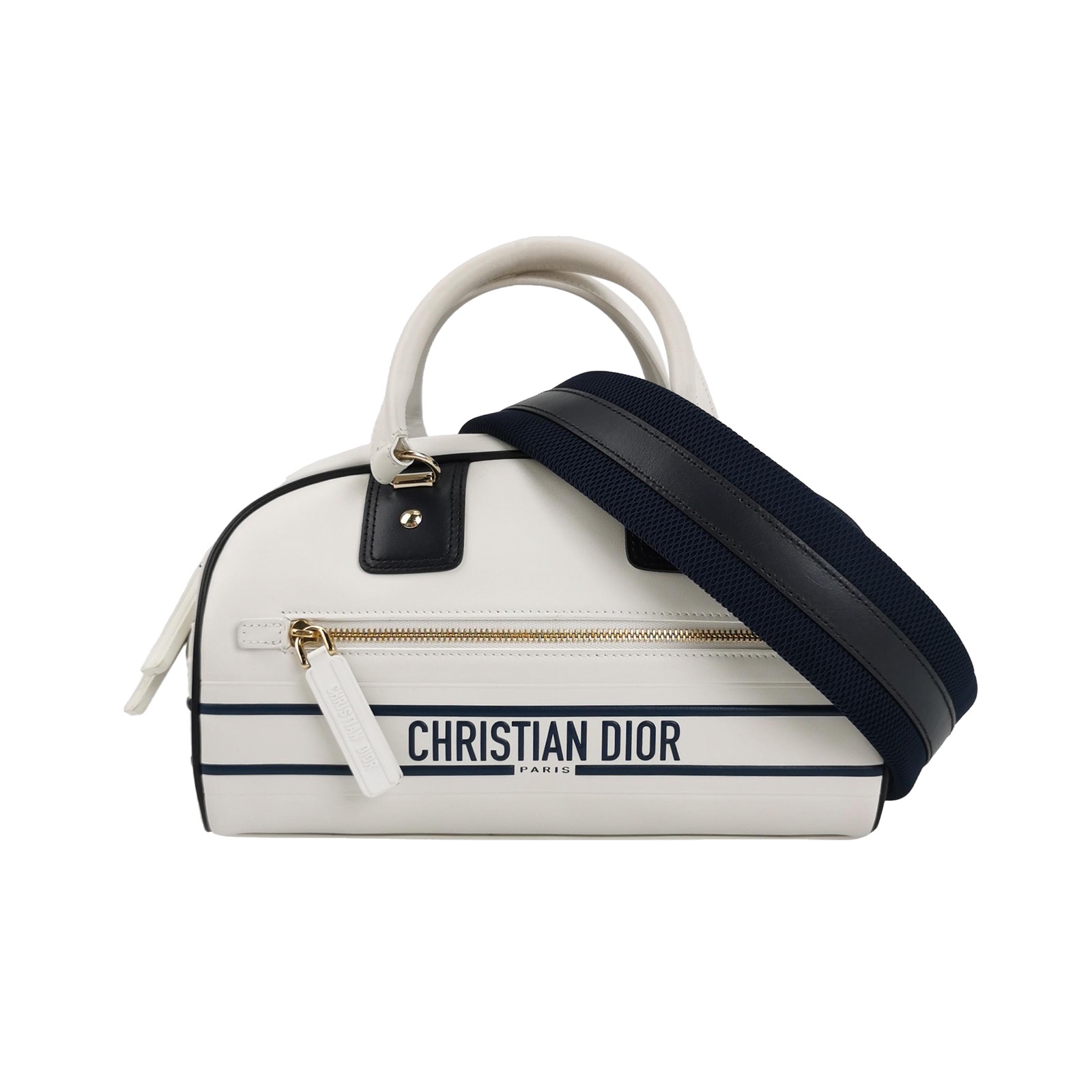 Christian Dior Vibe Zip Bowling Bag Leather Small — photo 1 of 15