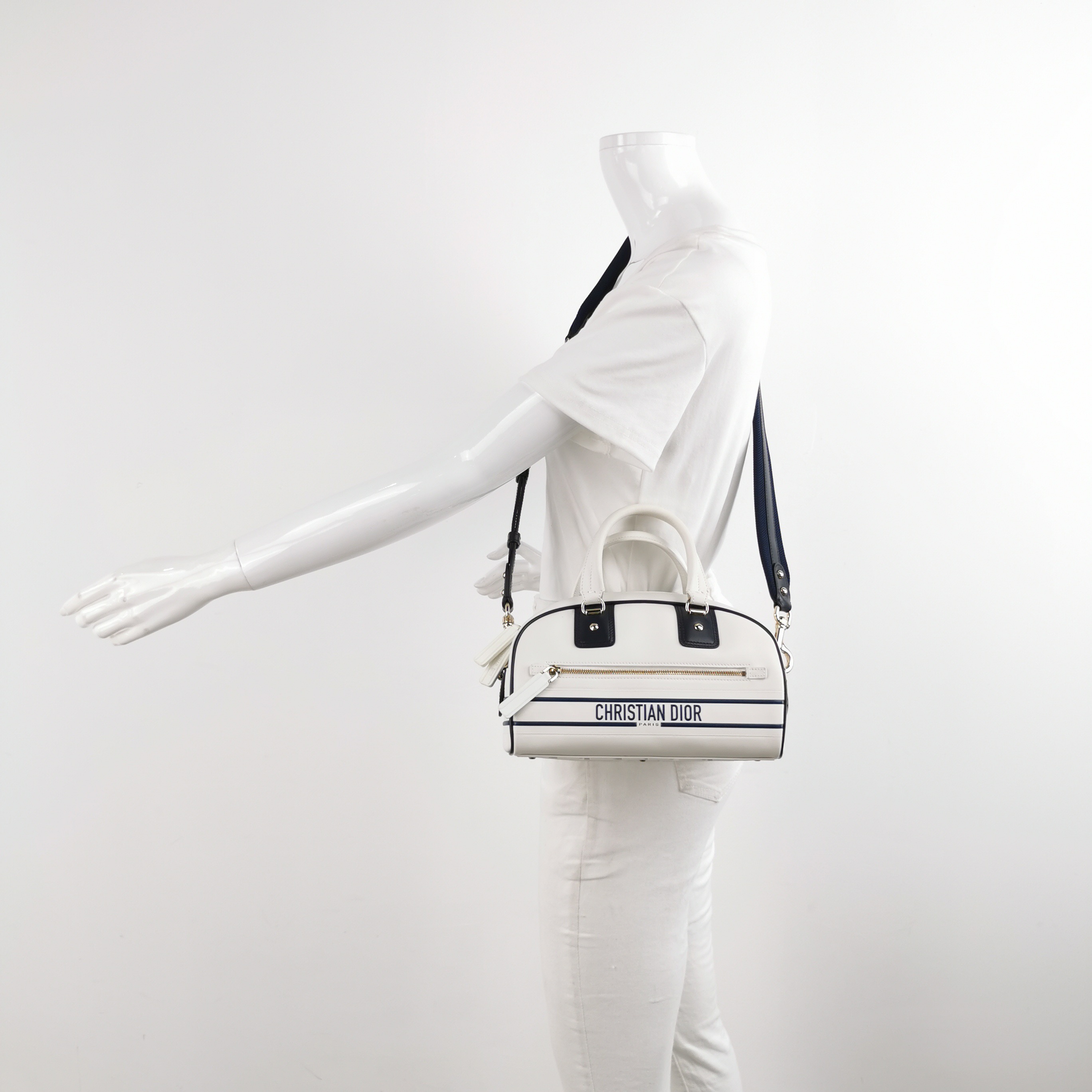 Christian Dior Vibe Zip Bowling Bag Leather Small — photo 3 of 15
