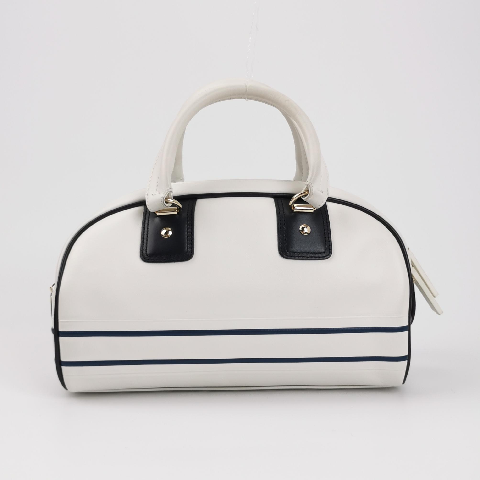 Christian Dior Vibe Zip Bowling Bag Leather Small — alternate view