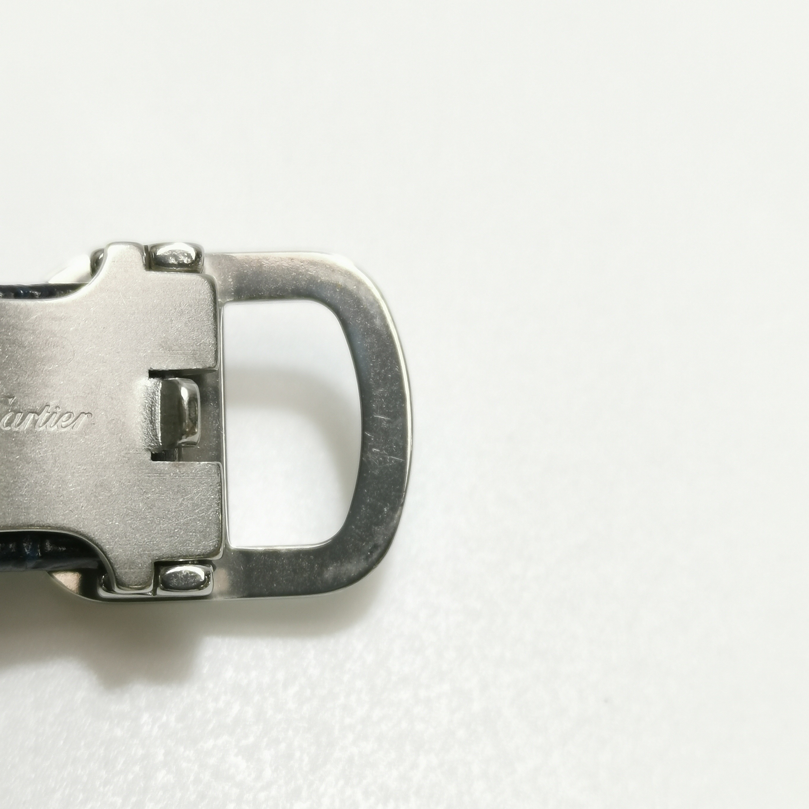 Cartier Tank Americaine Quartz Watch Stainless Steel and Leather 34 — photo 11 of 11