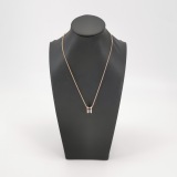 Bvlgari B.Zero1 Pendant Necklace 18K Rose Gold and Ceramic — thumbnail 2
