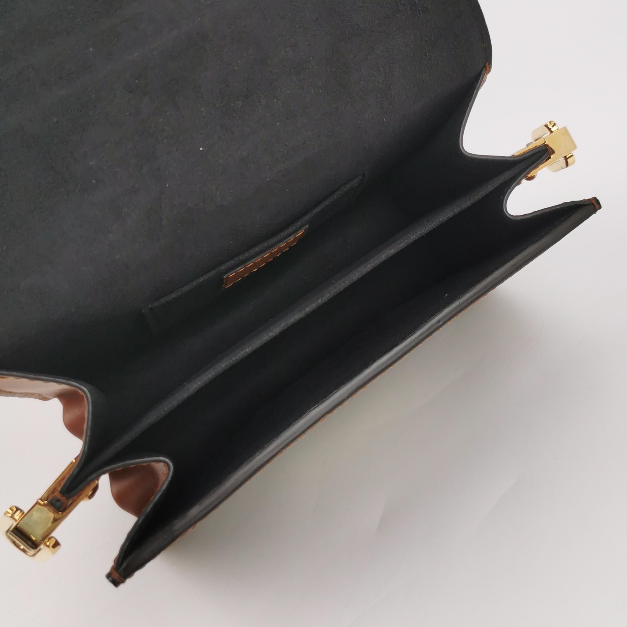 Louis Vuitton(LV) Dauphine Shoulder Bag Reverse Monogram Canvas Mini — photo 10 of 17