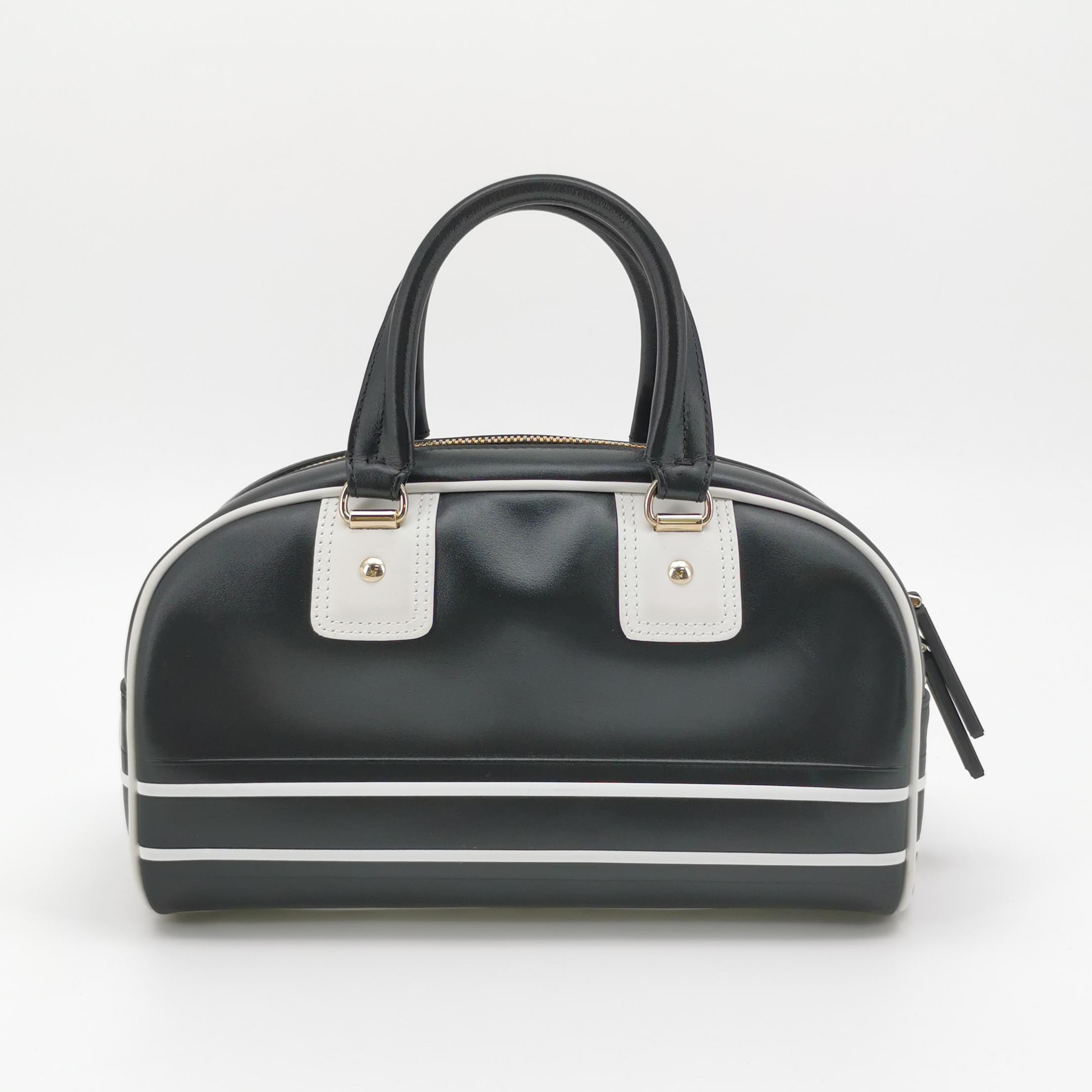 Christian Dior Vibe Zip Bowling Bag Leather Small — alternate view