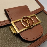 Louis Vuitton(LV) Dauphine Shoulder Bag Reverse Monogram Canvas Mini — thumbnail 11