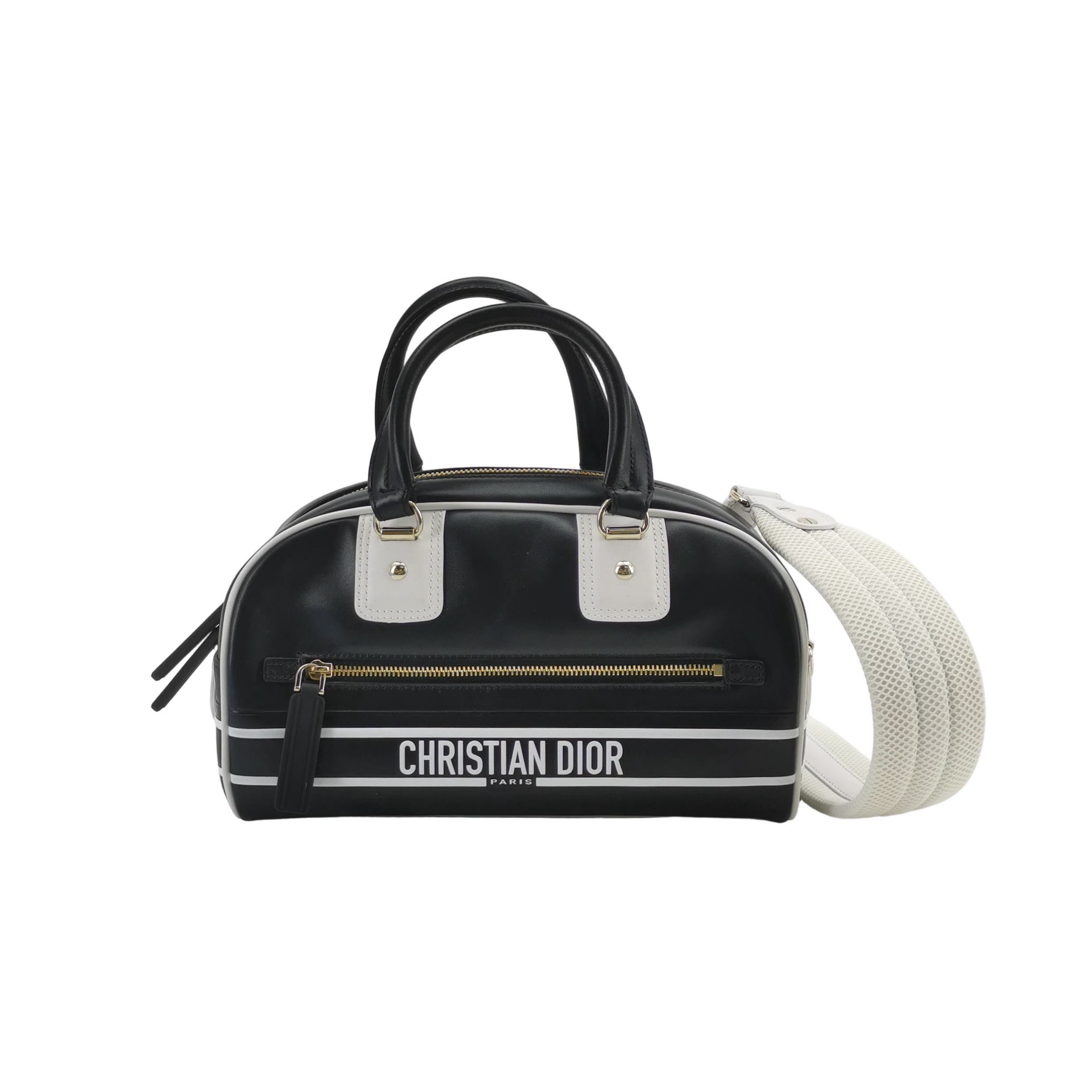 Christian Dior Vibe Zip Bowling Bag Leather Small — photo 1 of 14