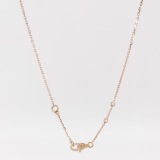Van Cleef & Arpels Sweet Alhambra Pendant Necklace 18K Rose Gold and Carnelian — thumbnail 4