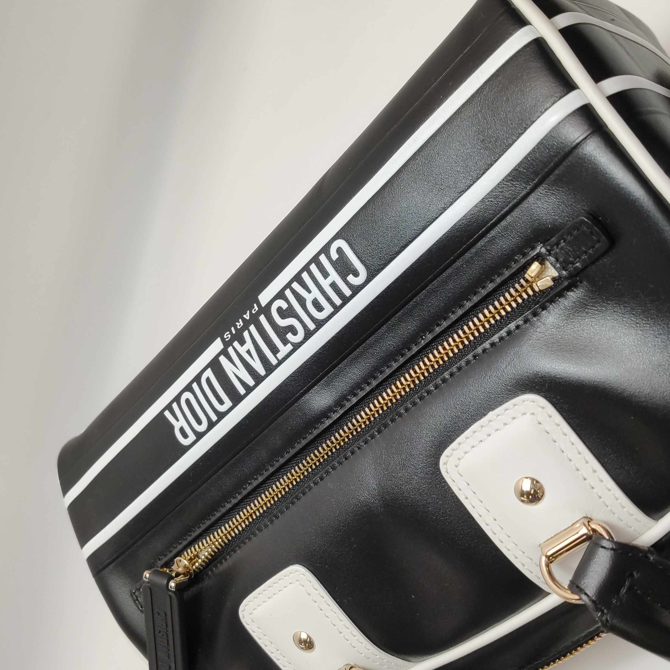 Christian Dior Vibe Zip Bowling Bag Leather Small — photo 12 of 14