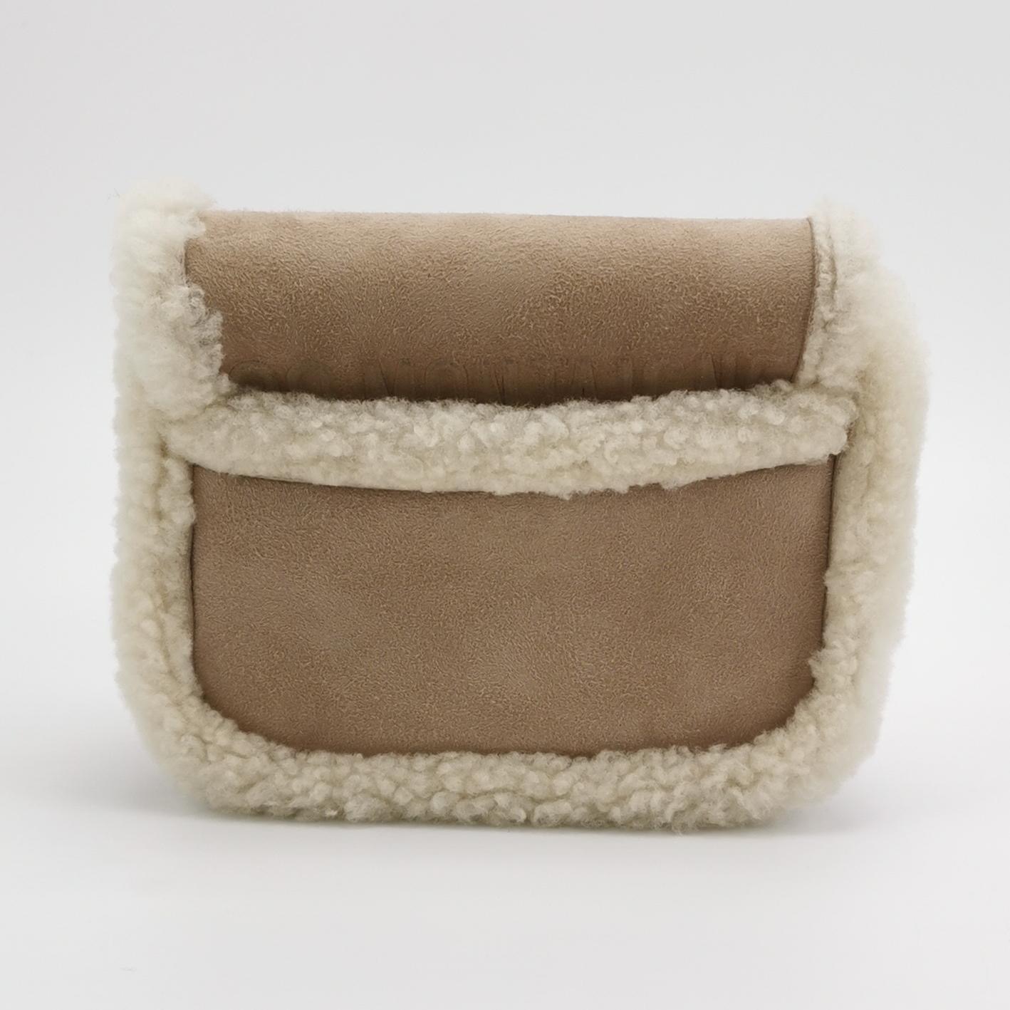 Christian Dior Bobby Flap Bag Shearling Small — alternate view
