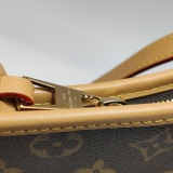 Louis Vuitton(LV) CarryAll East West Hobo Monogram Canvas East West  — thumbnail 8
