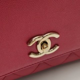 Chanel Business Affinity Flap Bag Quilted Caviar Small — thumbnail 10