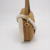 Christian Dior Bobby Flap Bag Shearling and Suede Medium — thumbnail 4